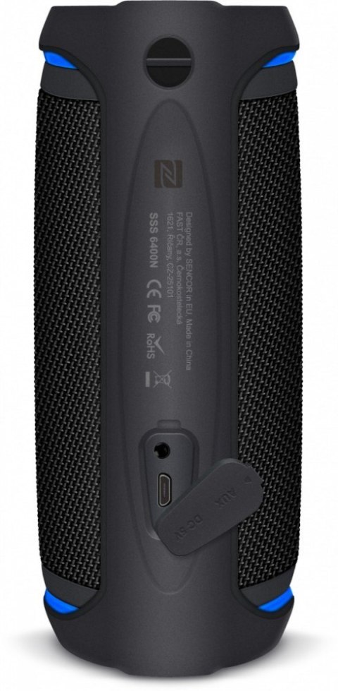 Sencor Głośnik Bluetooth SSS 6400 Sirius 30W, TWS, NFC, IPX6 Czarny Sencor Głośnik Bluetooth SSS 6400 Sirius 30W, TWS, NFC, IPX6 Czarny