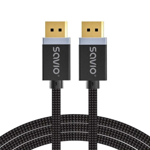 Savio Kabel DP v1.4 (M), 8K/60Hz, FHD, 3 m, CL-176 Savio Kabel DP v1.4 (M), 8K/60Hz, FHD, 3 m, CL-176