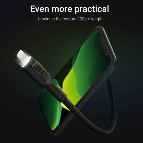 Green Cell Kabel zestaw 3x GC Ray USB - Lightning 200 cm, LED