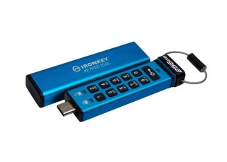Kingston Pendrive 256GB IronKey Keypad 200C USB-C FIPS140-3 Lvl3 AES-256