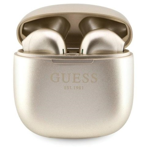 GUESS Słuchawki Bluetooth TWS GUTWST26PSD Złote GUESS Słuchawki Bluetooth TWS GUTWST26PSD Złote