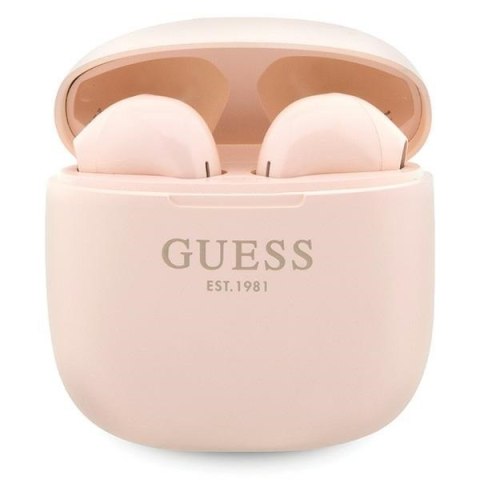 GUESS Słuchawki Bluetooth TWS GUTWST26PSP Różowe GUESS Słuchawki Bluetooth TWS GUTWST26PSP Różowe