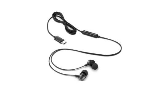 Lenovo Słuchawki douszne przewodowe USB-C 4XD1J77351 Lenovo Słuchawki douszne przewodowe USB-C 4XD1J77351