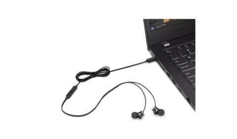 Lenovo Słuchawki douszne przewodowe USB-C 4XD1J77351 Lenovo Słuchawki douszne przewodowe USB-C 4XD1J77351