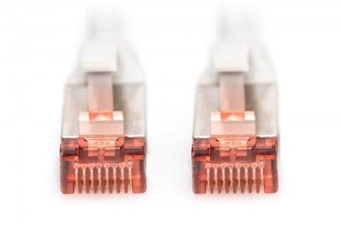 Digitus Patch cord S/FTP kat.6 LS0H 0,5m Szary Digitus Patch cord S/FTP kat.6 LS0H 0,5m Szary