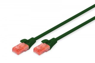 Digitus Patch cord U/UTP kat.6 PVC 1m Zielony