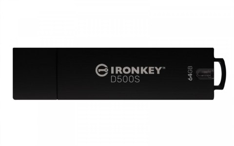 Kingston Pendrive 64GB D500S AES-256 FIPS 140-3 Lvl 3 Kingston Pendrive 64GB D500S AES-256 FIPS 140-3 Lvl 3