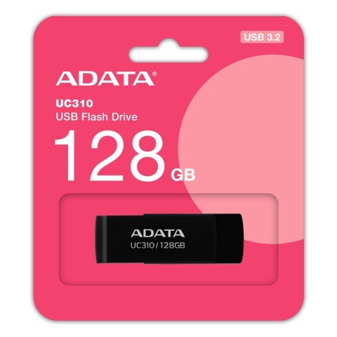 Adata Pendrive UC310 128GB USB3.2 czarny Adata Pendrive UC310 128GB USB3.2 czarny