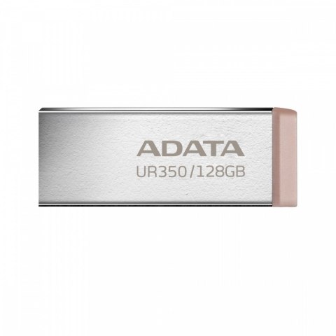 Adata Pendrive UR350 128GB USB3.2 Gen1 Metal brązowy Adata Pendrive UR350 128GB USB3.2 Gen1 Metal brązowy