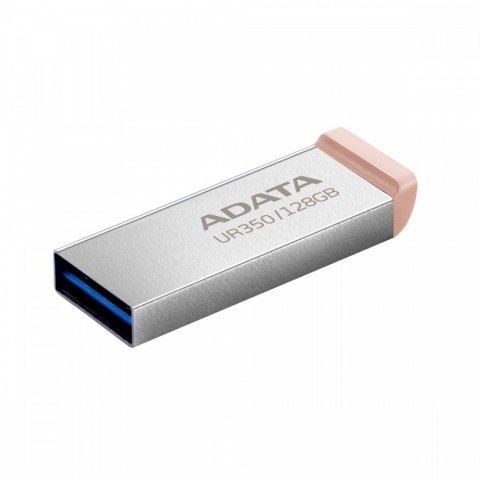 Adata Pendrive UR350 128GB USB3.2 Gen1 Metal brązowy Adata Pendrive UR350 128GB USB3.2 Gen1 Metal brązowy