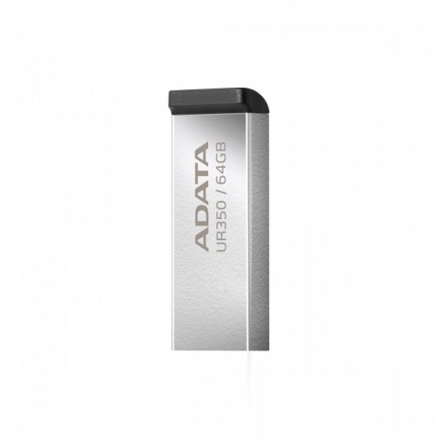 Adata Pendrive UR350 64GB USB3.2 Gen1 Metal czarny Adata Pendrive UR350 64GB USB3.2 Gen1 Metal czarny