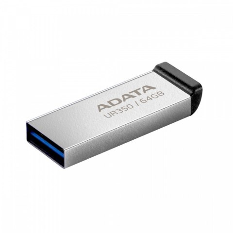 Adata Pendrive UR350 64GB USB3.2 Gen1 Metal czarny Adata Pendrive UR350 64GB USB3.2 Gen1 Metal czarny
