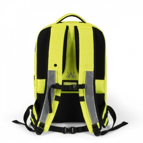 DICOTA Plecak na laptopa 17.3 cali HI-VIS 32-38l żółty