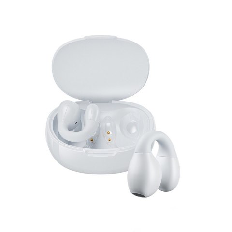 WEKOME Słuchawki bezprzewodowe VA12 Clip-On - Bluetooth V5.2 TWS z etui ładującym Białe WEKOME Słuchawki bezprzewodowe VA12 Clip-On - Bluetooth V5.2 TWS z etui ładującym Białe