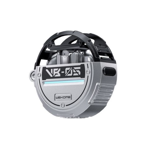 WEKOME Słuchawki bezprzewodowe VB05 Vanguard Series - Bluetooth V5.3 TWS z etui ładującym Szare WEKOME Słuchawki bezprzewodowe VB05 Vanguard Series - Bluetooth V5.3 TWS z etui ładującym Szare