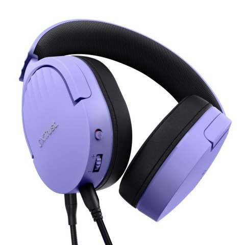 Trust Słuchawki GXT489P FAYZO PURPLE Trust Słuchawki GXT489P FAYZO PURPLE