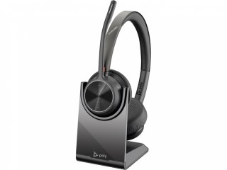 POLY Słuchawki Voyager 4320 UC ST USB-A BT700 USB-A Z podstawką do ładowania 77Y99AA