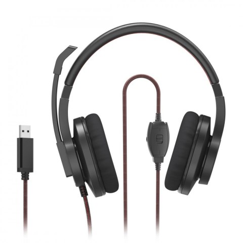 Hama Słuchawki komputerowe HS-USB400 Hama Słuchawki komputerowe HS-USB400