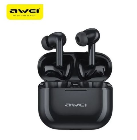 AWEI Słuchawki stereo Bluetooth T1 Pro Czarne AWEI Słuchawki stereo Bluetooth T1 Pro Czarne