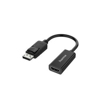 Hama Adapter DisplayPort wtyk - gniazdo HDMI 4K Hama Adapter DisplayPort wtyk - gniazdo HDMI 4K