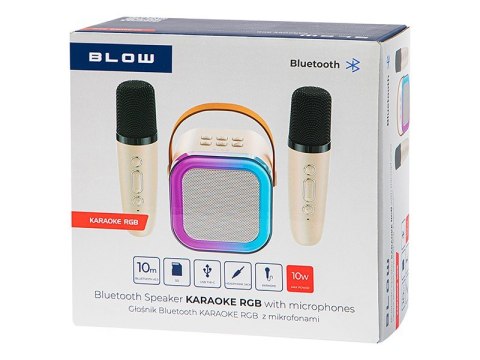 BLOW Głośnik Bluetooth Karaoke RGB BLOW Głośnik Bluetooth Karaoke RGB