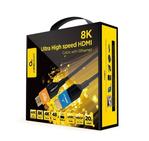 Gembird Kabel Ultra High speed HDMI AOC Series 8K 20M Gembird Kabel Ultra High speed HDMI AOC Series 8K 20M