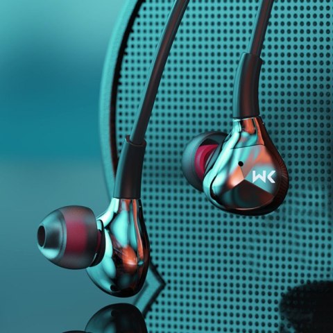 WEKOME Słuchawki przewodowe HiFi jack 3,5 mm Czarne WEKOME Słuchawki przewodowe HiFi jack 3,5 mm Czarne