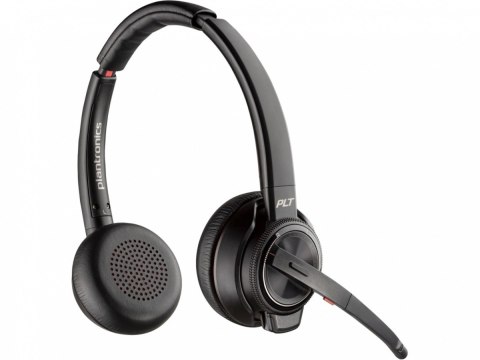 POLY Zestaw słuchawkowy Savi 8220 Office Stereo DECT 1880-1900 MHz Headset-EURO 8D3J2AA POLY Zestaw słuchawkowy Savi 8220 Office Stereo DECT 1880-1900 MHz Headset-EURO 8D3J2AA