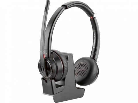 POLY Zestaw słuchawkowy Savi 8220 Office Stereo DECT 1880-1900 MHz Headset-EURO 8D3J2AA POLY Zestaw słuchawkowy Savi 8220 Office Stereo DECT 1880-1900 MHz Headset-EURO 8D3J2AA