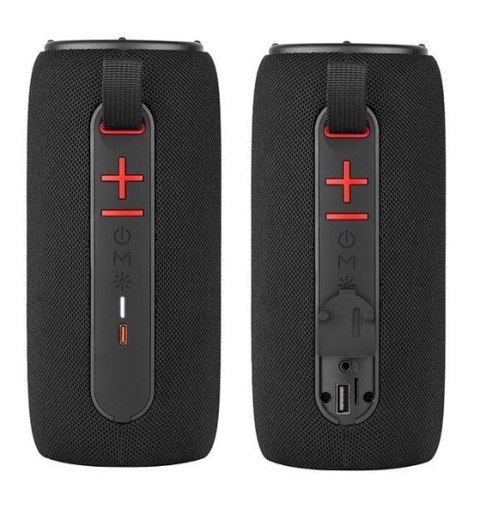 Tracer Głośnik Stripe TWS Bluetooth RGB Czarny Tracer Głośnik Stripe TWS Bluetooth RGB Czarny