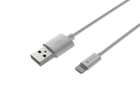 Natec Kabel Lightning (M)->USB-A(M) 2m MFI Prati Biały Natec Kabel Lightning (M)->USB-A(M) 2m MFI Prati Biały