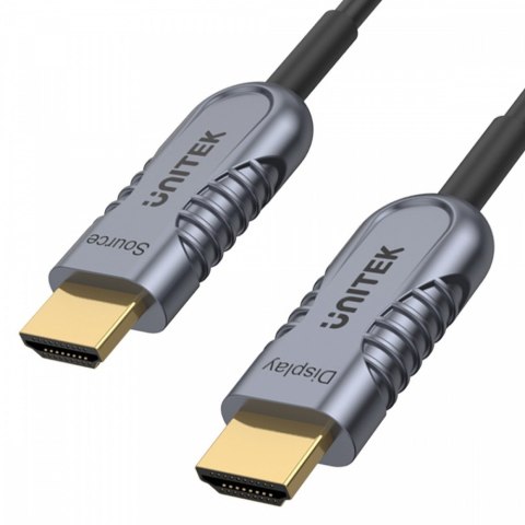 Unitek Kabel optyczny HDMI 2.1 AOC 10m 4K60Hz C11028DGY Unitek Kabel optyczny HDMI 2.1 AOC 10m 4K60Hz C11028DGY