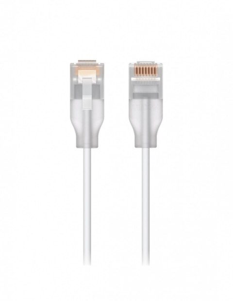 UBIQUITI Kabel sieciowy UACC-Cable-Patch-EL-0.3M-W półprzezroczysty, biały 0,3m, Cat6 UBIQUITI Kabel sieciowy UACC-Cable-Patch-EL-0.3M-W półprzezroczysty, biały 0,3m, Cat6