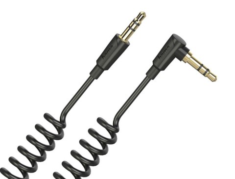 Hama Kabel spiralny Jack kątowy 3,5mm 1,5m Hama Kabel spiralny Jack kątowy 3,5mm 1,5m