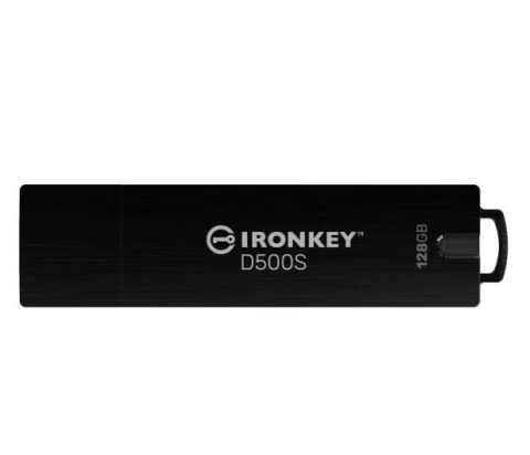 Kingston Pendrive 128GB D500S AES-256 FIPS 140-3 Lvl 3 Kingston Pendrive 128GB D500S AES-256 FIPS 140-3 Lvl 3