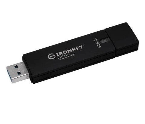 Kingston Pendrive 128GB D500S AES-256 FIPS 140-3 Lvl 3 Kingston Pendrive 128GB D500S AES-256 FIPS 140-3 Lvl 3