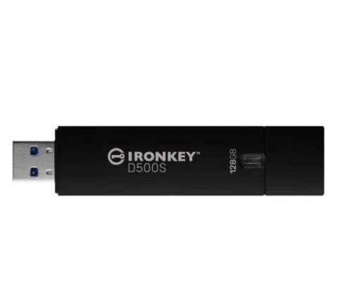 Kingston Pendrive 128GB D500S AES-256 FIPS 140-3 Lvl 3 Kingston Pendrive 128GB D500S AES-256 FIPS 140-3 Lvl 3