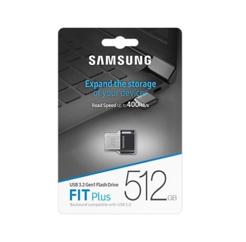 Samsung Pendrive FIT Plus USB3.1 512 GB szary Samsung Pendrive FIT Plus USB3.1 512 GB szary