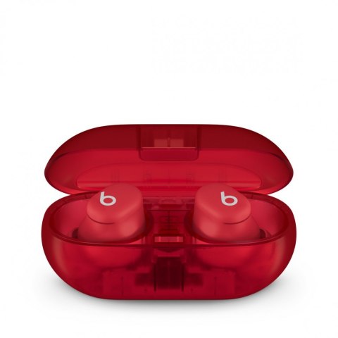 Apple Słuchawki Beats Solo Buds przezroczysta czerwień
