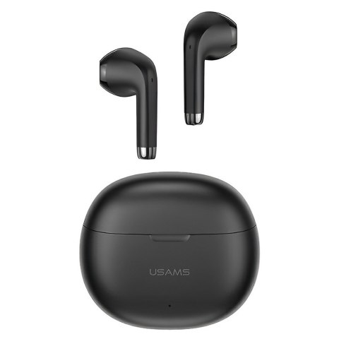 USAMS Słuchawki Bluetooth 5.3 TWS Rhymbo Series Czarne USAMS Słuchawki Bluetooth 5.3 TWS Rhymbo Series Czarne