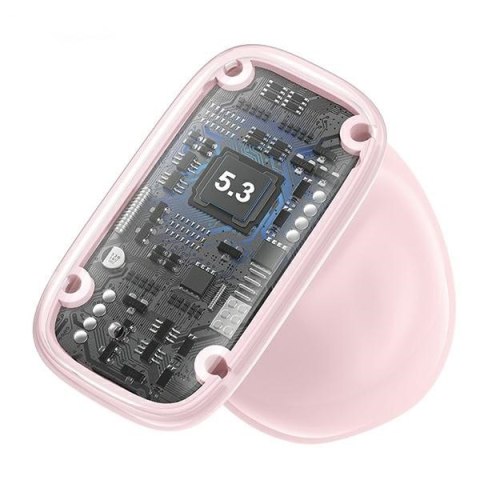 USAMS Słuchawki Bluetooth 5.3 TWS TD Series Rożowe USAMS Słuchawki Bluetooth 5.3 TWS TD Series Rożowe