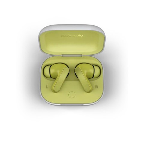 Motorola Słuchawki bezprzewodowe Moto Buds Green Banana Motorola Słuchawki bezprzewodowe Moto Buds Green Banana