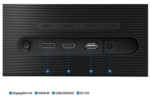 Samsung Monitor 24 cale LS24C332GAUXEN IPS 1920x1080 FHD 16:9 1xHDMI 1xDP 4ms(GT) 100Hz płaski 2 lata d2d