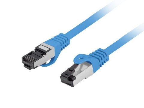Lanberg Patchcord kat.8.1 S/FTP LSZH CU 0.5m niebieski fluke passed Lanberg Patchcord kat.8.1 S/FTP LSZH CU 0.5m niebieski fluke passed
