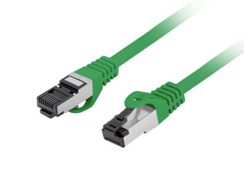 Lanberg Patchcord kat.8.1 S/FTP LSZH CU 1m zielony fluke passed