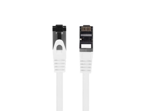 Lanberg Patchcord kat.8.1 S/FTP LSZH CU 3m biały fluke passed Lanberg Patchcord kat.8.1 S/FTP LSZH CU 3m biały fluke passed