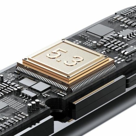 USAMS Słuchawki bluetooth 5.3 IF27 TWS czarne USAMS Słuchawki bluetooth 5.3 IF27 TWS czarne