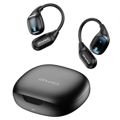AWEI Słuchawki bluetooth 5.4 TZ12 czarne AWEI Słuchawki bluetooth 5.4 TZ12 czarne