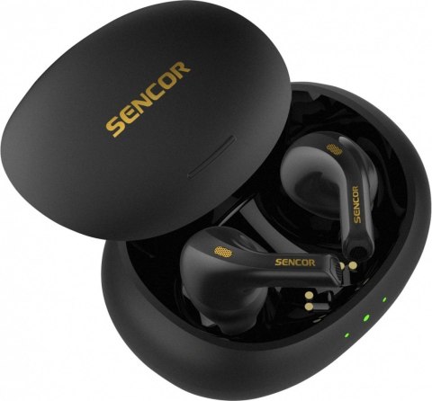 Sencor Słuchawki douszne bluetooth SEP 560BT BK, BT 5.3, czas 6h, 40mAh Sencor Słuchawki douszne bluetooth SEP 560BT BK, BT 5.3, czas 6h, 40mAh