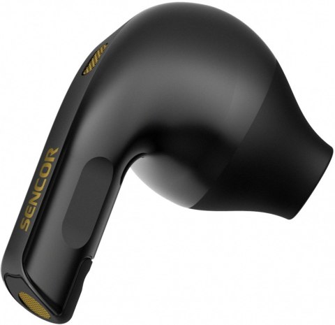 Sencor Słuchawki douszne bluetooth SEP 560BT BK, BT 5.3, czas 6h, 40mAh Sencor Słuchawki douszne bluetooth SEP 560BT BK, BT 5.3, czas 6h, 40mAh